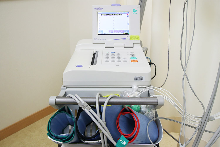 心電図・動脈硬化測定装置